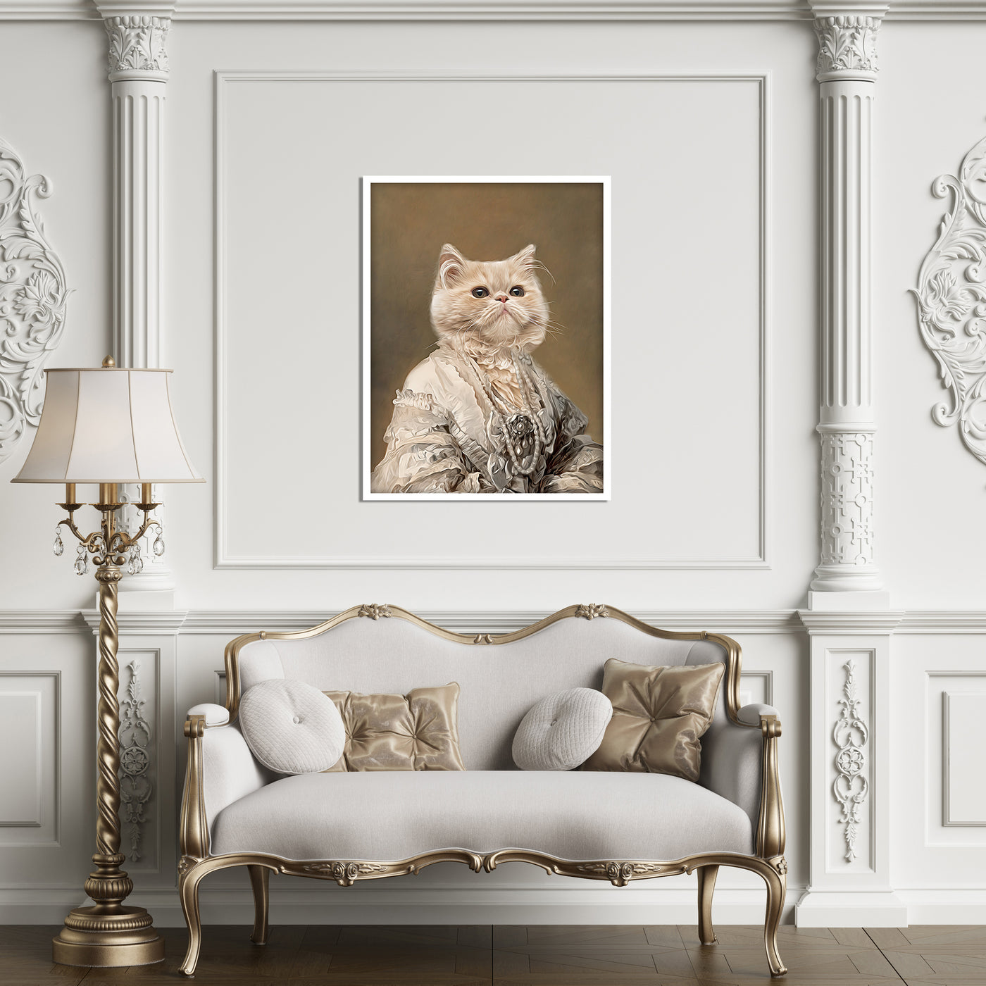 Customized Royal Pet Portrait