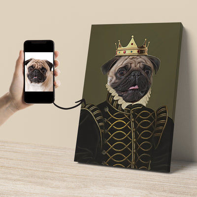 Customized Royal Pet Portrait