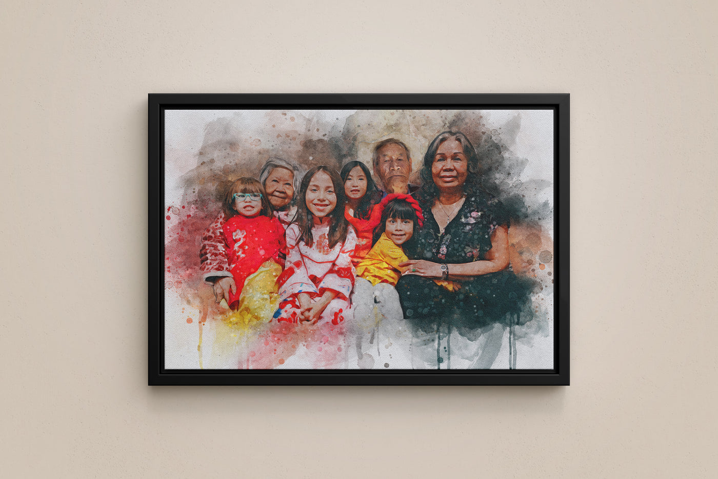 Custom Combined Photos Portrait